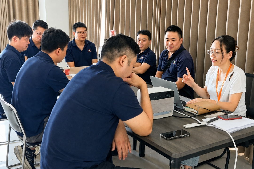 当家APP石家庄|9月工长月会现场